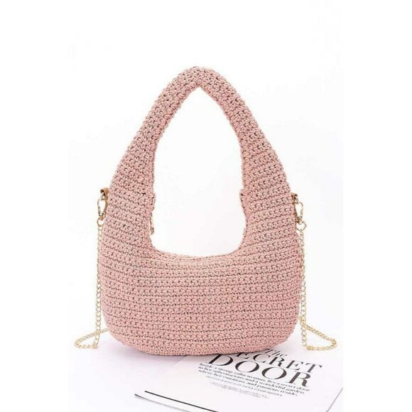 Cotton Woven Summer Hobo Bag - Picture 8 of 8